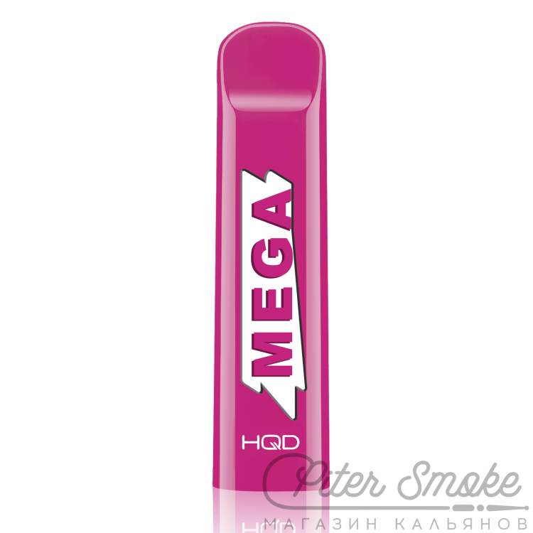 Одноразовая электронная сигарета HQD MEGA - Raspberry (Малина)