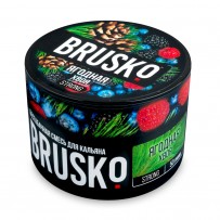 Бестабачная смесь BRUSKO Strong - Ягодная Хвоя 50 гр