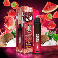 Одноразовая электронная сигарета Turbo Max - Coconut Strawberry Watermelon