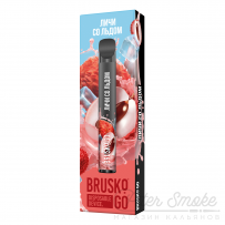Одноразовая электронная сигарета Brusko Go - Личи со льдом