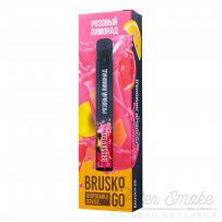 Одноразовая электронная сигарета Brusko Go - Розовый лимонад
