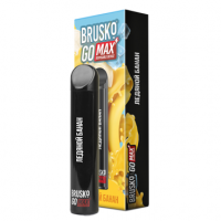 Одноразовая электронная сигарета Brusko Go Max - Ледяной Банан