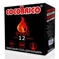Уголь для кальяна Cocobrico 12 шт (25 мм)