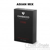 Бестабачная смесь Chabacco Strong - Asian Mix (Азия микс) 50 гр