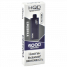 Одноразовая электронная сигарета HQD ULTIMA 6000 - Black Ice (Ежевика)