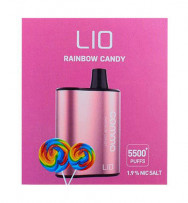 Одноразовая электронная сигарета LIO Comma 5500 - Rainbow Candy (Радужные Конфетки)