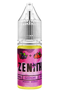 Жидкость Zenith Salt - Gemini (Ягоды лед) 10 мл (20 мг)
