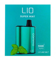 Одноразовая электронная сигарета LIO Comma 5500 - Super Mint (Супер мята)