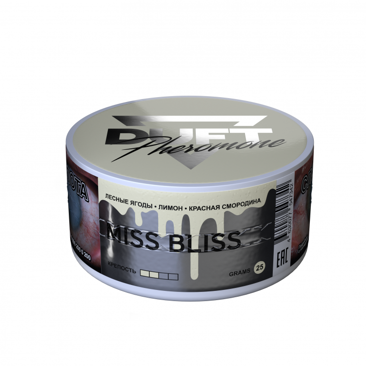Табак Duft Pheromone - MISS BLISS (Лесные ягоды, Лимон, Красная смородина) 25 гр