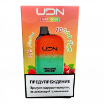 Одноразовая электронная сигарета UDN BAR 10000 - Pomegranate Berry Mint