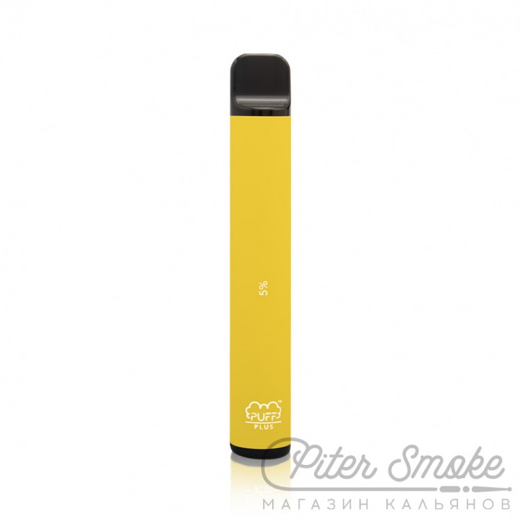 Одноразовая электронная сигарета PUFF BAR Plus - Маракуйя Лимон