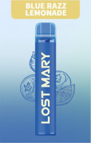 Одноразовая электронная сигарета Lost Mary CM 1500 - Blue Razz Lemonade (Голубика Лимонад)