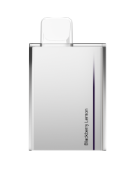 (М) Одноразовая электронная сигарета SOAK CUBE White (7000) - Ежевика Лимон