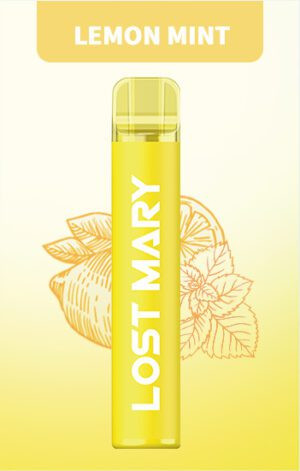 Одноразовая электронная сигарета Lost Mary CM 1500 - Lemon Mint (Лимон Мята)
