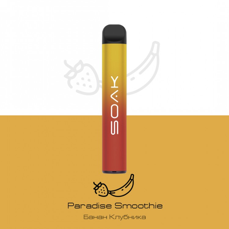 Одноразовая электронная сигарета Soak Q - Paradise Smoothie
