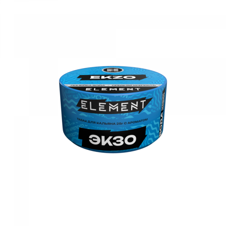 Табак Element Вода - Ekzo (арбуз клубника лимон) 25 гр Банка