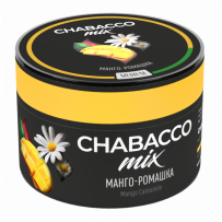 Бестабачная смесь Chabacco Mix Strong - Mango chamomile (Манго-ромашка) 50 гр