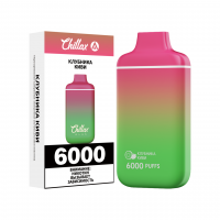 Одноразовая электронная сигарета Chillax Plus 6000 - Клубника Киви