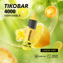 Одноразовая электронная сигарета Tikobar 4000 - Lemon Tart (Лимонный пирог)