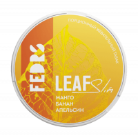 Жевательный табак Fedrs Leaf Slim - Манго, Банан, Апельсин