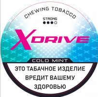 Жевательный табак XDRIVE - Cold Mint