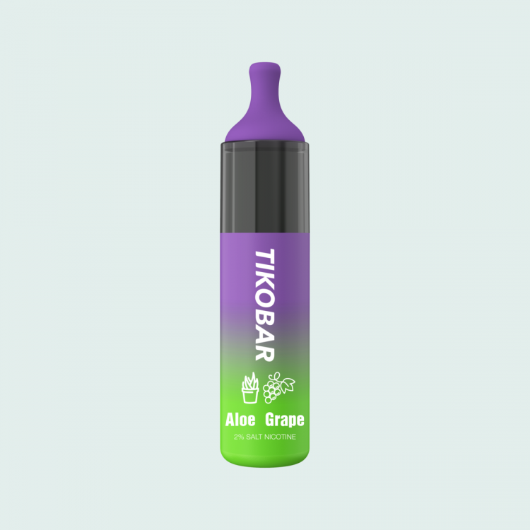 Одноразовая электронная сигарета Tikobar 4000 - Aloe Grape (Алоэ Виноград)