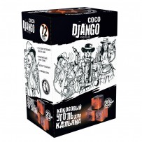 Уголь для кальяна Coco Django 72 шт (25 мм)