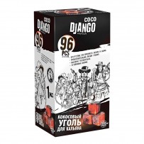 Уголь для кальяна Coco Django 96 шт (22 мм)