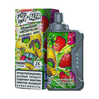Одноразовая электронная сигарета Podonki X Alfa Vape (10000) - Strawberry watermelon