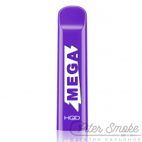 Одноразовая электронная сигарета HQD MEGA - Grape (Сочный Виноград)