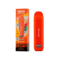Одноразовая электронная сигарета BRUSKO Minican (1500) - Манговый Лед