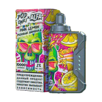 Одноразовая электронная сигарета Podonki X Alfa Vape (10000) - Pink lemon