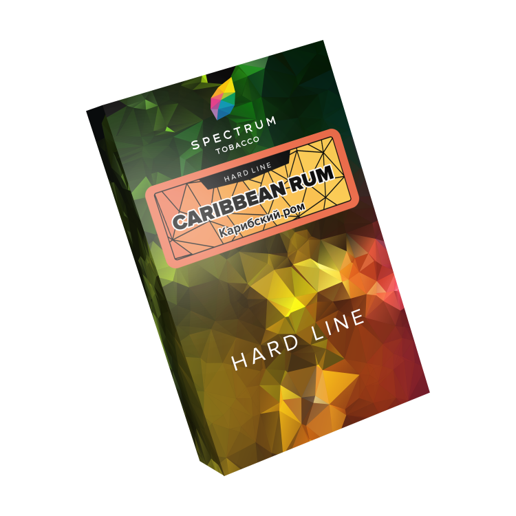 Табак Spectrum Hard Line - Carribbean Rum (Карибский Ром) 40 гр