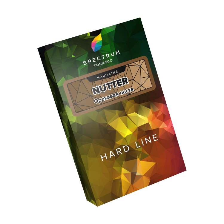 Табак Spectrum Hard Line - Nutter (Ореховая паста) 40 гр