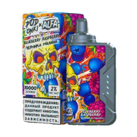 Одноразовая электронная сигарета Podonki X Alfa Vape (10000) - Blueberry raspberry