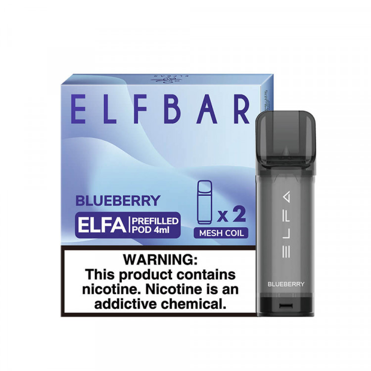 Картридж Elf Bar Elfa - Черника (20 мг) (1 шт)