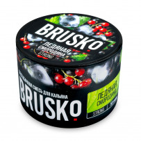 Бестабачная смесь BRUSKO Strong - Ледяная Смородина 50 гр