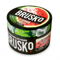 Бестабачная смесь BRUSKO Strong - Ледяной Арбуз 50 гр