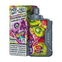 Одноразовая электронная сигарета Podonki X Alfa Vape (10000) - Strawberry kiwi