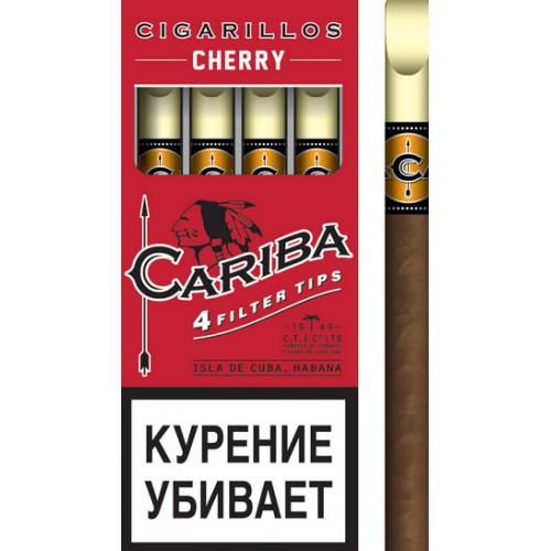 Сигариллы Cariba - Cherry 4 шт