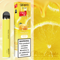 Одноразовая электронная сигарета Gippro Neo Plus - Мёд и Лимон