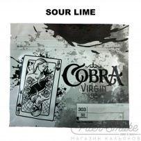 Бестабачная смесь Cobra Virgin - Sour Lime (Кислый Лайм) 50 гр