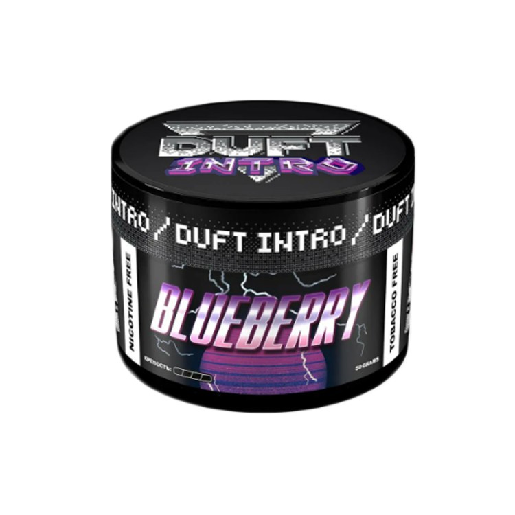 Бестабачная смесь Duft Intro - Blueberry (Черника) 50 гр