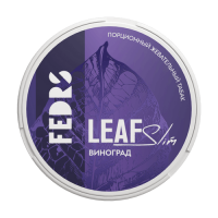 Жевательный табак Fedrs Leaf Slim - Виноград