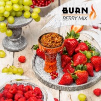 Табак Burn - Berry Mix (Микс нежной малины и клубники, с ноткой винограда) 20 гр