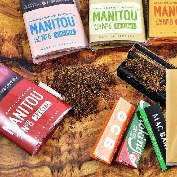 Табак для самокруток Manitou - Special Blue №6 30 гр