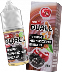 Жидкость DUALL Hard Salt Ultra - Табак Чернослив Вишня 30 мл (20 Ultra)